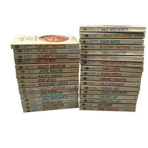 Lot of 32 Vintage Harlequin Presents Romance Novels 1970s 1980s Paperbacks Mixed